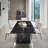 Rectangular with Marble Base Dining Table