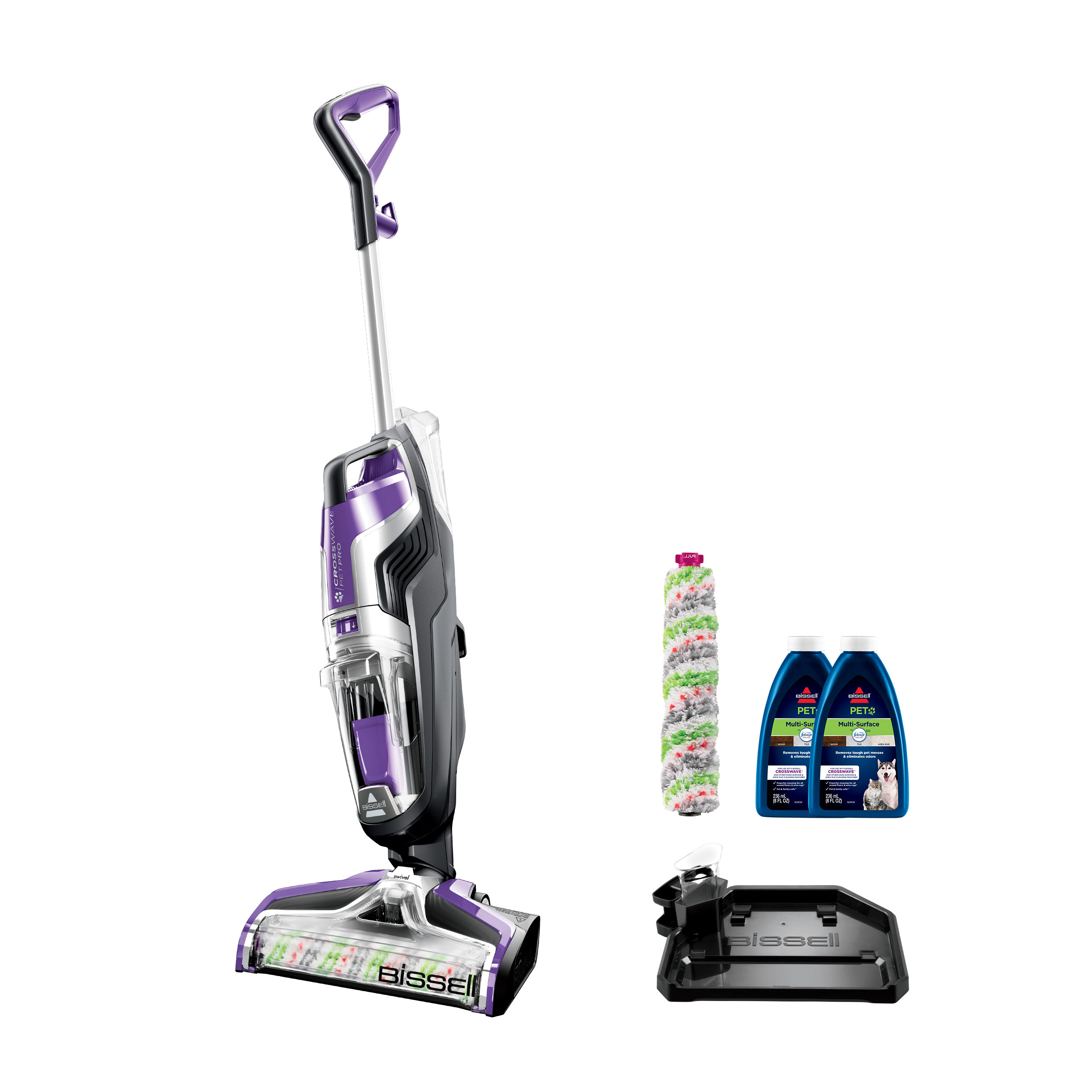 Scrub And Go Telescoping Magnetic Surface Floor Tile Sweeper Cleaner  Vibrating