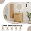 Ensemble de meuble-lavabo simple 30 po avec 2 portes Diandrea et lavabo en céramique-1792973636