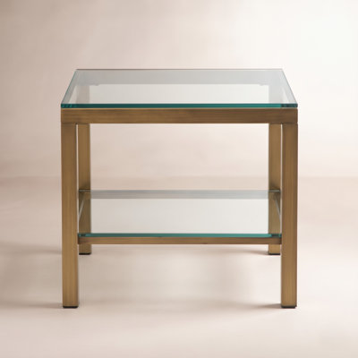 Sawin Glass End Table