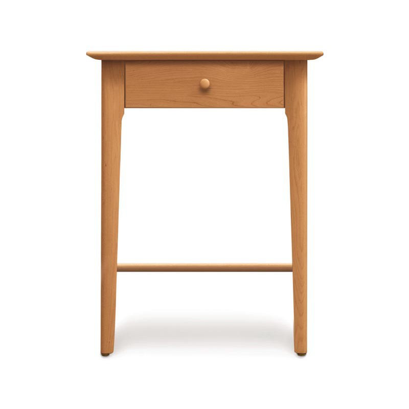 Sarah 1 - Drawer Solid Wood Nightstand, 28", Natural Cherry