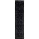 Overdyed One-of-a-Kind 2' 8" X 12' 2" Hand Knotted Area Rug