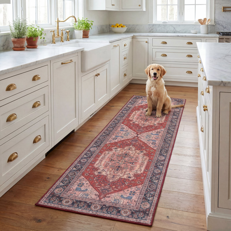 Tucson Performance Machine Washable Southwestern Rug, Runner 2'6" x 8'