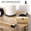 Garde-manger autoportant Enochs avec tablette réglable pour le salon-387681454