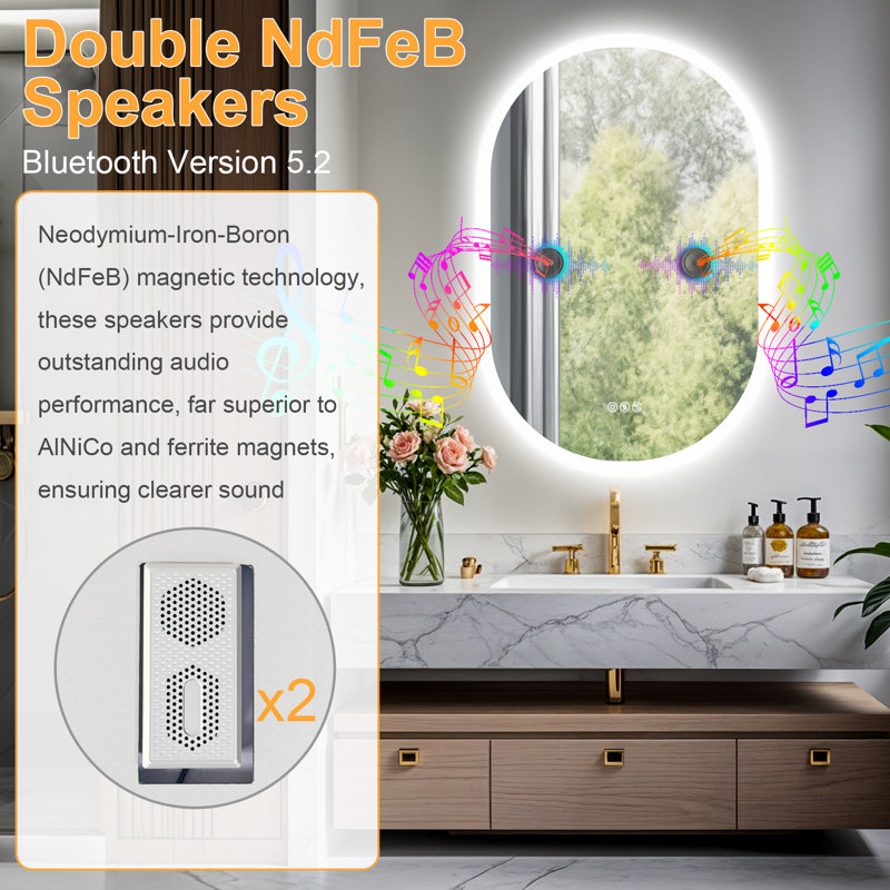 Deovion Oval Mirror