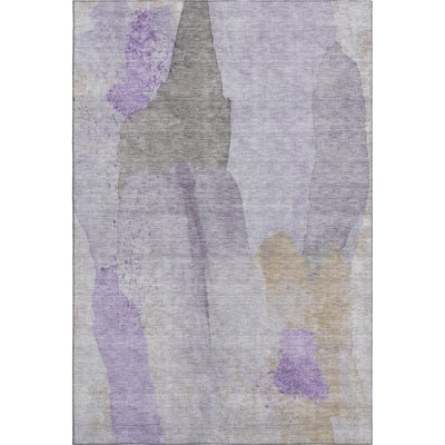 Premium Machine Washable Mouton Abstract Rug