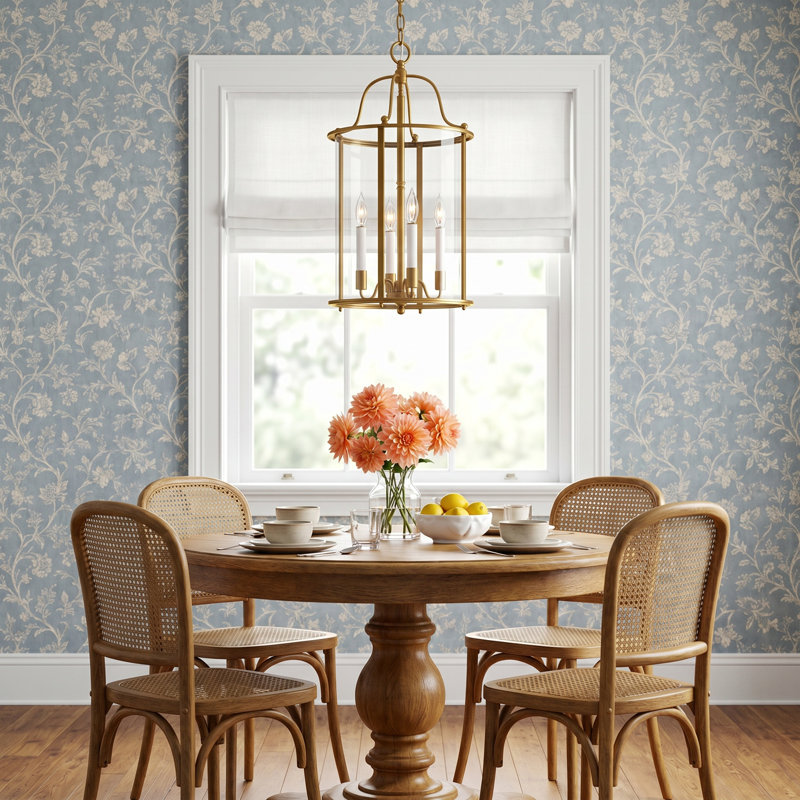 Tide 6-Light Chandelier, Heirloom Brass