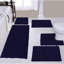 Ensemble de tapis de bain antidérapants multiples 100% coton-1668422728