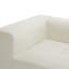 Canapé modulaire rembourré 3 pièces, rembourré entièrement en mousse, sans assemblage requis-1147506913