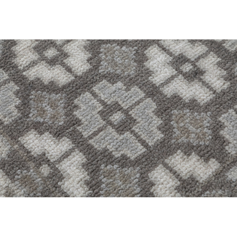 Courtfield Southwestern Area Rug in Fawn/Gray/Ivory, Rectangle 5' x 8'