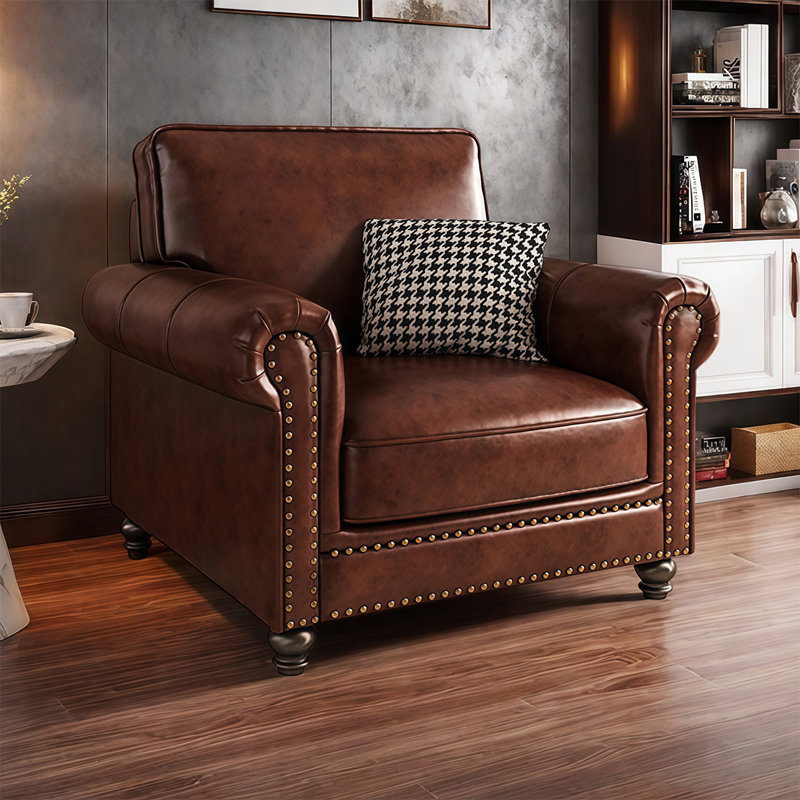 American retro simple straight row sofa