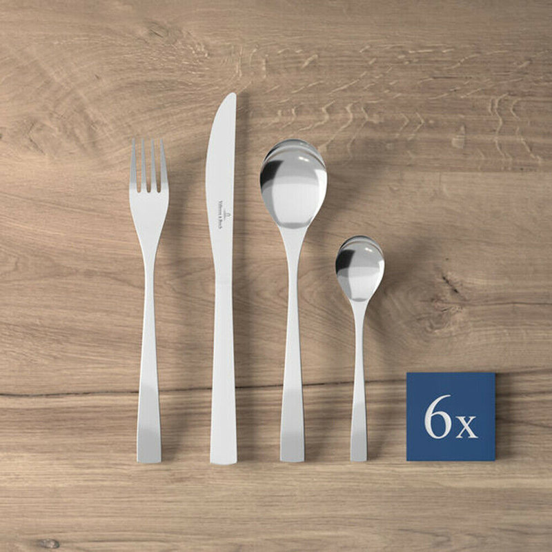 Modern Grace 24 Piece Cutlery Set