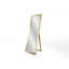 Janaja Wood Flat Floor Mirror-410867699