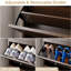 Armoire de rangement à chaussures Lasherrie avec 3 tiroirs rabattables-1672211882