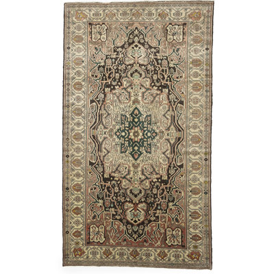 Kemauria One-of-a-Kind Rectangle 5'5" X 9'7" Wool Area Rug