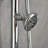 Riviera 8-in Rain Showerhead Shower System with 3-Body Jets Pivoting Shower Arm and Multi-function Handshower-36810972