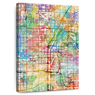 Las Vegas City Street Map III