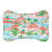 Chic Western Art - 1 Piece Bone Shape Feeding Mat