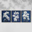 Floral Study Series LVI -Set de 3 estampes numériques giclées -Prêt à accrocher-107268362-107268366
