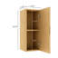 Armoire de rangement pour salle de bain en chêne de 12 po et armoire élégante en chêne de transformation pour salle de bain spacieuse