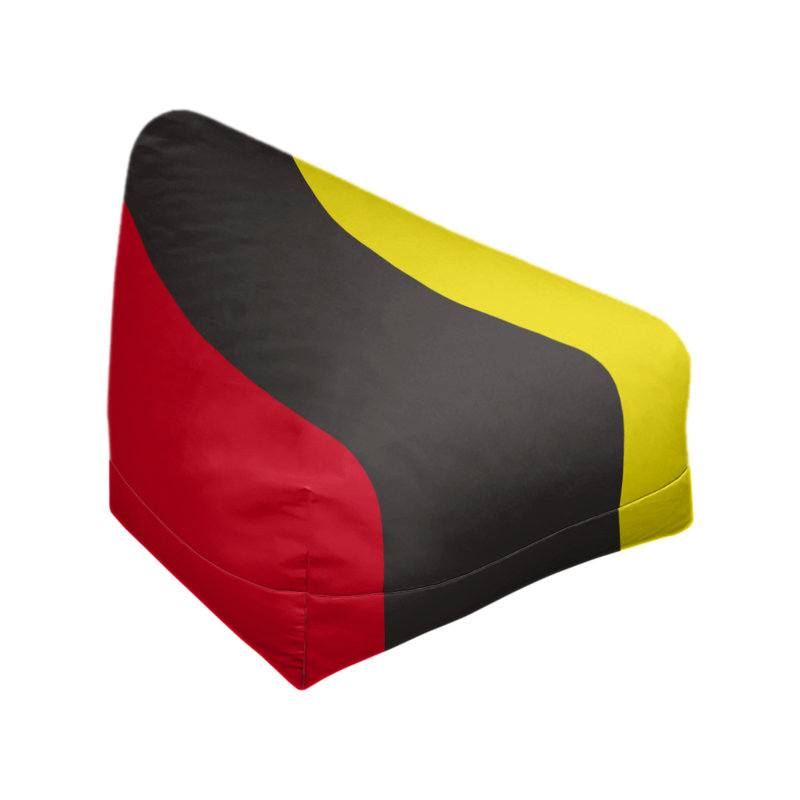 Sac de pois classique, H 42 po x l 38 po x P 31 po, Écarlate / noir / jaune