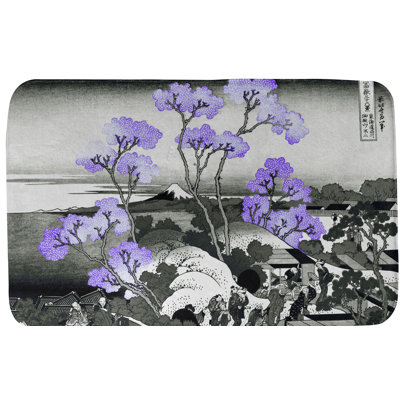 Tapis pour salle de bain Mt. Fuji