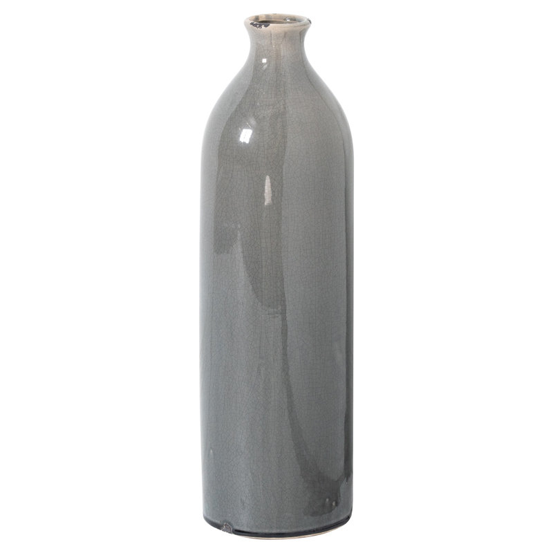 Gwenifer Jar, Grey, 57cm H x 17cm W x 17cm D
