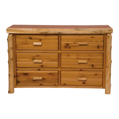 Commode 6 tiroirs Fireside Lodge Cedar