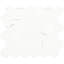Carreau de mosaïque en porcelaine mate pour plancher et mur 12 po x 12 po Belvia Hexagon-79156981