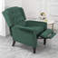 Coss 70cm Wide Velvet Wing Chair Recliner-1906133459