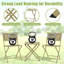 Ensemble de bistro pliable 3 pièces pour patio Ensemble de bistro en acier de qualité supérieure pour l'extérieur-770055498