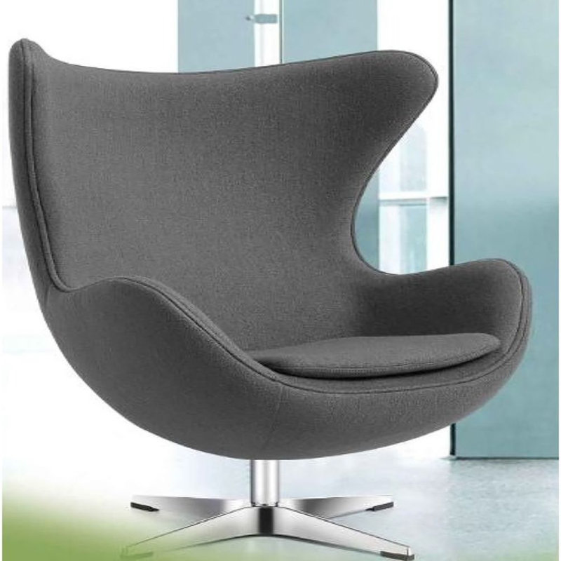 Flâneuse en cachemire gris Timpano, gris