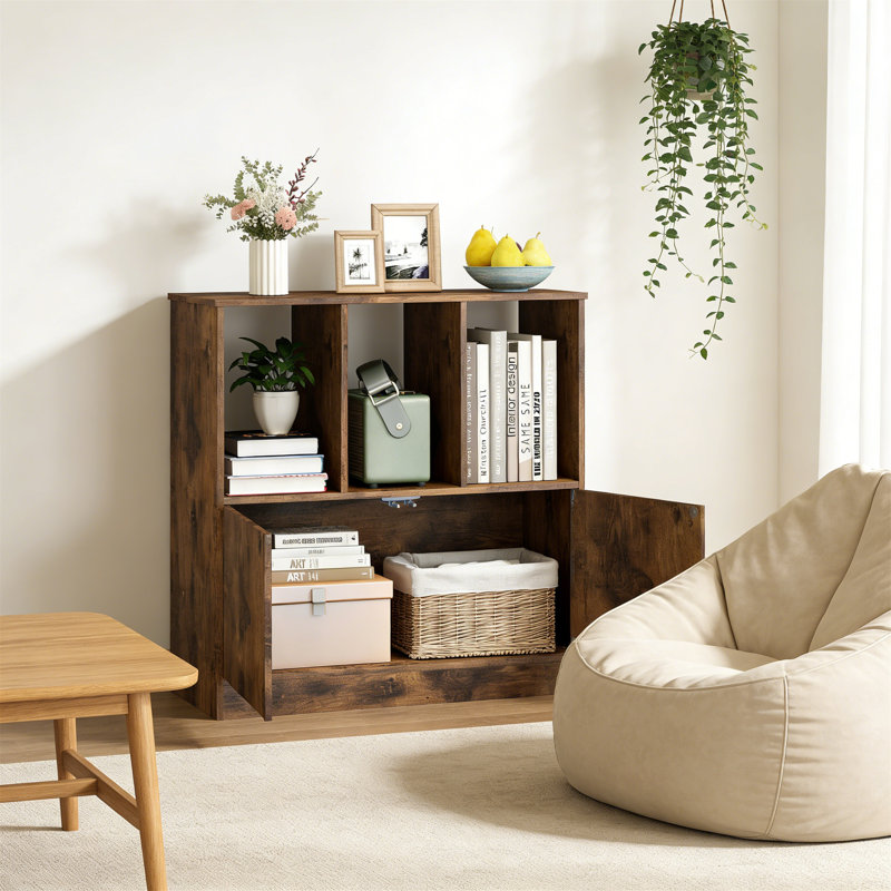 70cm H x 70cm W Standard Bookcase, Brown