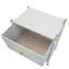 Table de chevet en acier inoxydable -2047295243