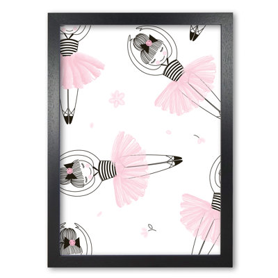 Ballerina Repeat Pattern - Painting