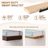 Chalissa 2 Piece Solid Wood Floating Shelf-1350360090-1350360088