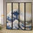 The Great Wave 4-Panel Room Divider