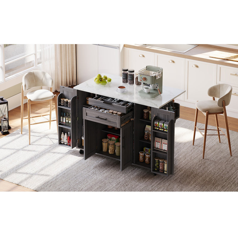 Wood Kitchen Island