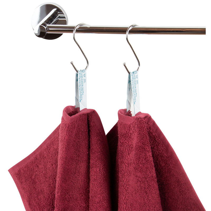 Midweight Hand Towel, Bordeaux