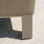 Ensemble de 2 repose-pieds d'extérieur club Santrez - beige Fenouil Santrez