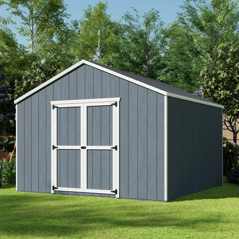 Value Gable Outdoor Wood Storage Shed, Yes, 12' x 12'