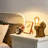 Modern Monkey Table Light Retro Resin Light Fixture