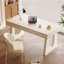 Bureau moderne et simple en pierre blanche-456677048