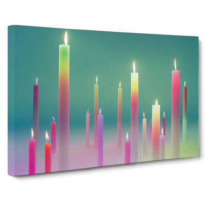 Candle Art Vol.1 - Wrapped Canvas