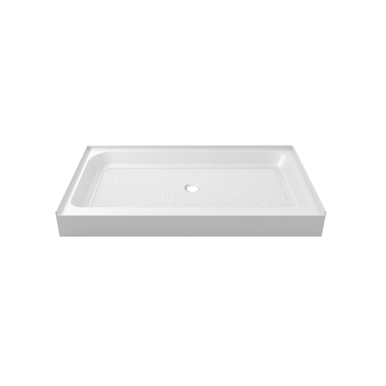 Laredo 48'' W 36'' D Rectangular Single Shower Base