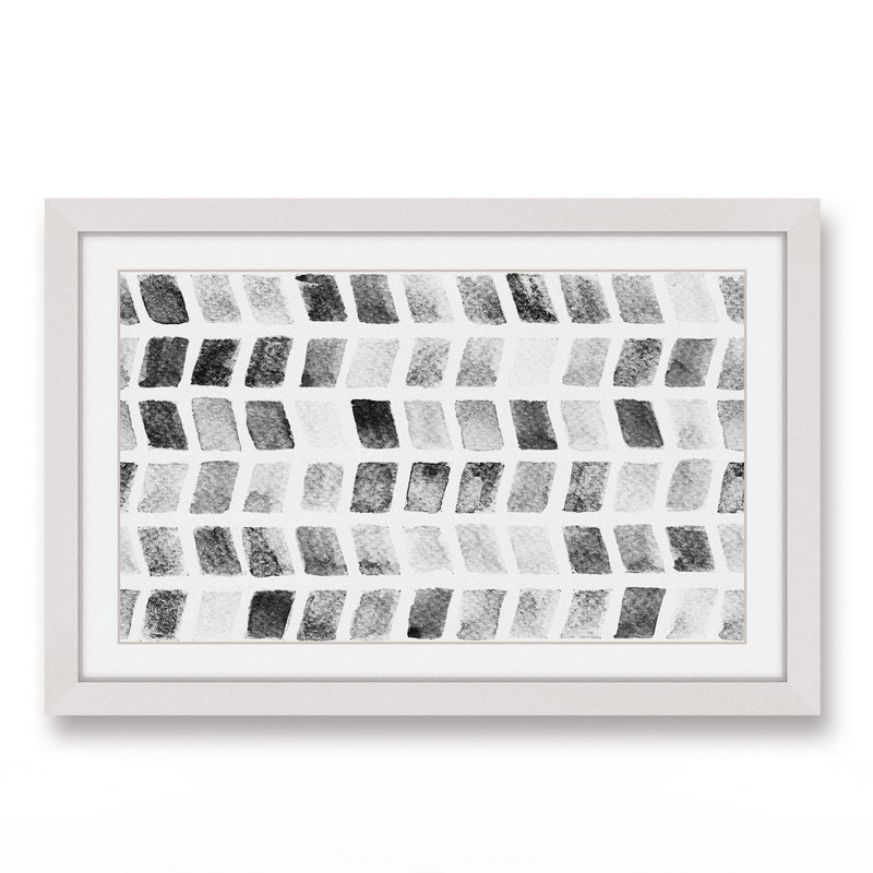 « continuation continuation »-cadre photo imprimé sur papier, H 24 po x l 36 po x P 1,5 po, Cadre blanc