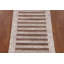 Tapis rayé abstrait moderne 3 x 5