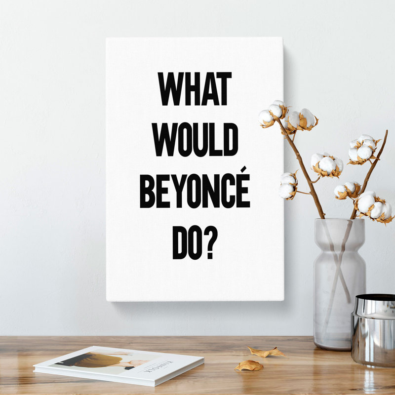 Beyonce - Wrapped Canvas, 50cm H x 35cm W x 3cm D