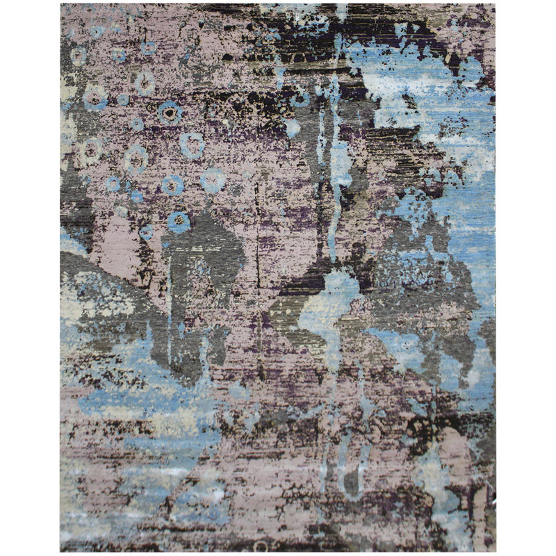 Abstract Area Rug, Rectangle 8' x 10'