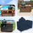 Heavy-Duty Outdoor Waterproof Outdoor Big Egg Grill Cover, UV Resistant Barbeque Gas Cover-86323044-101292605
